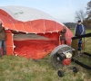 Aufbau des Ballons in Oyten