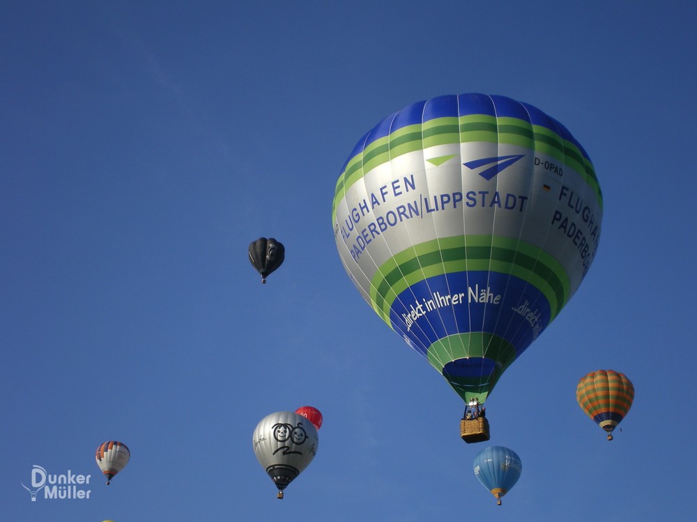 Flughafen-Ballon in Warstein 2009