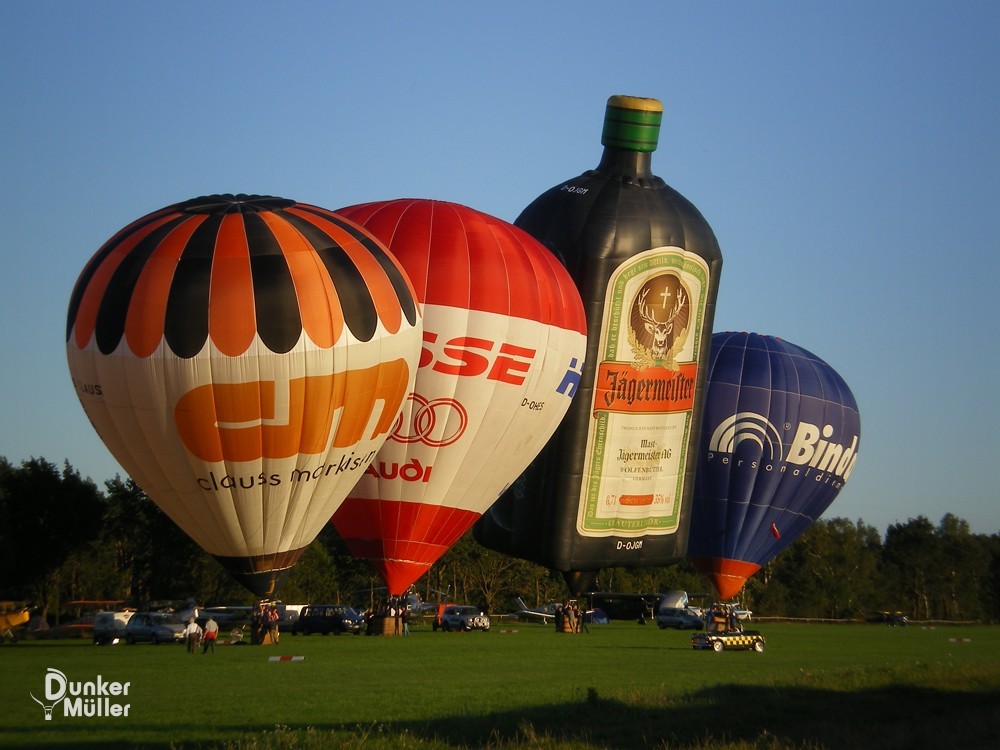 Ballonfahrt Weser Wümme 2008