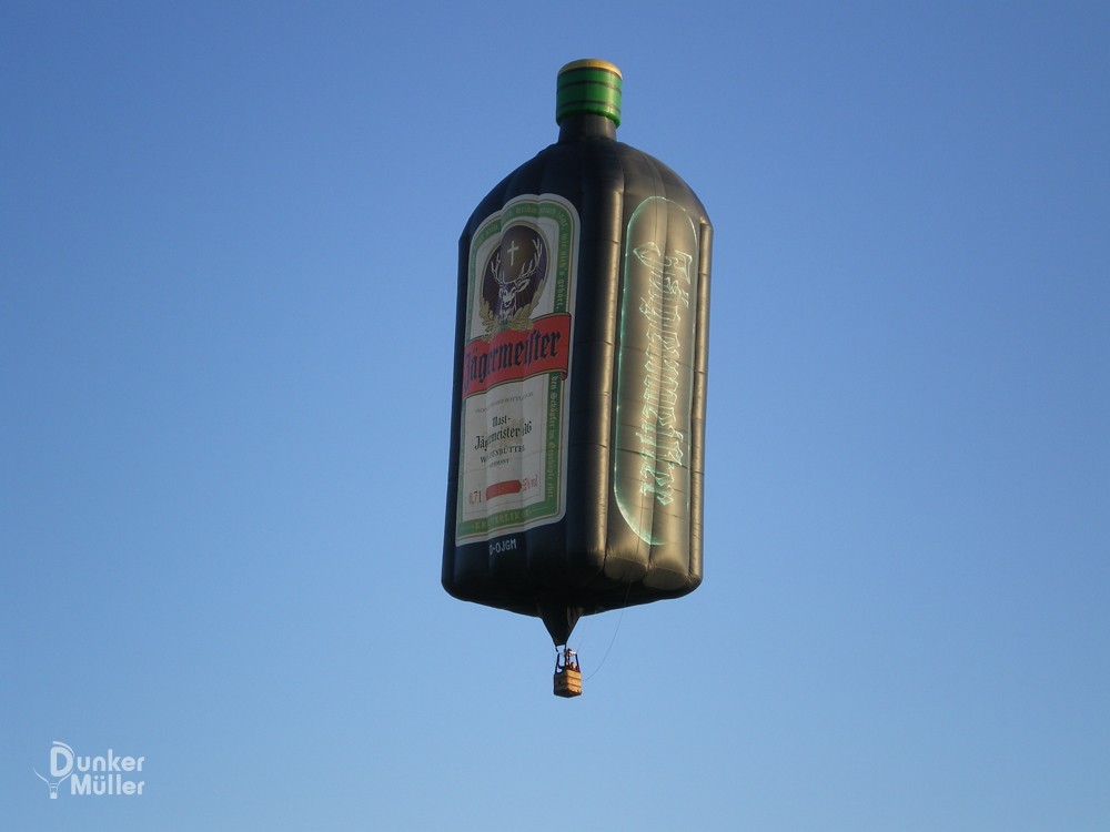 Jägermeister-Ballon in Weser Wümme 2008