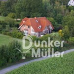 Zu Haus Luftbilder, die Welt von oben aus dem Heißluftballon. Möchtest Du Dein Zuhause mal aus der Luft sehen ? 