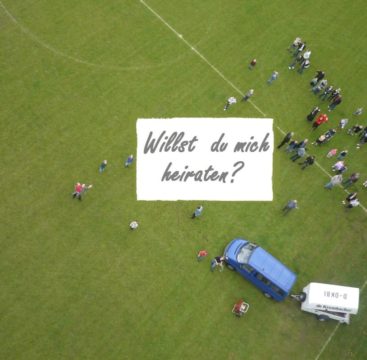 Heiratsantrag Banner Willst du mich Heiraten