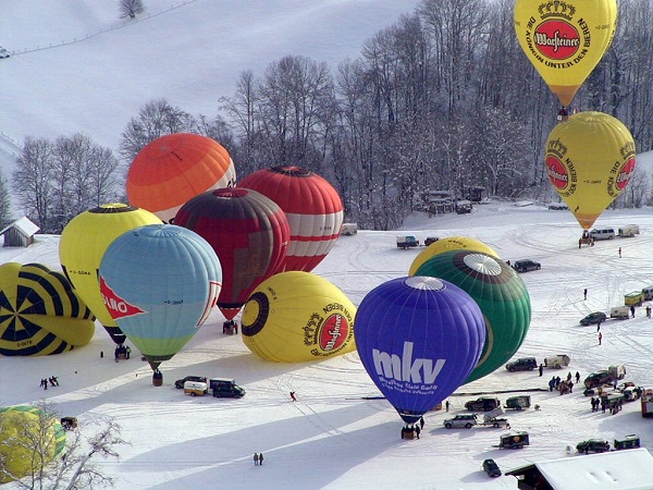 Gibt es eine Saison für den Heißluftballon?